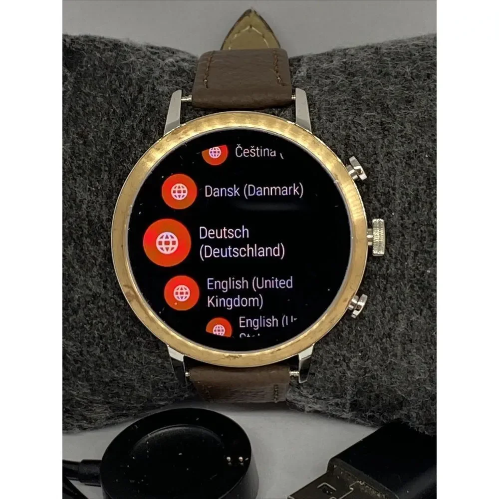Fossil Gen 4 Authentic Digital Dial Smart Watch Custom Band FTW6016 DC913